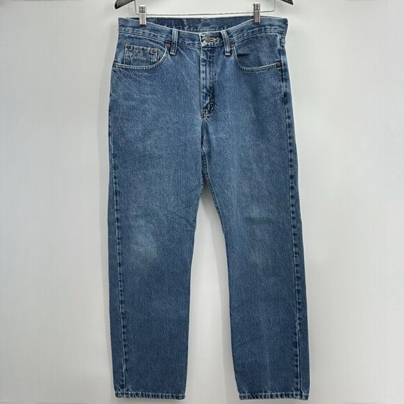 Vintage Wrangler Regular Fit Double Stone Wash Straight Leg Jeans Size 32/30 - Picture 1 of 6